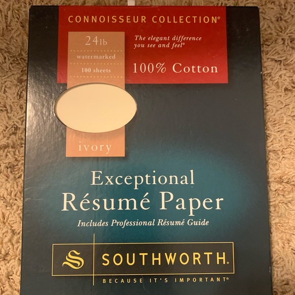 Resume paper and folders - Picture 2 of 2